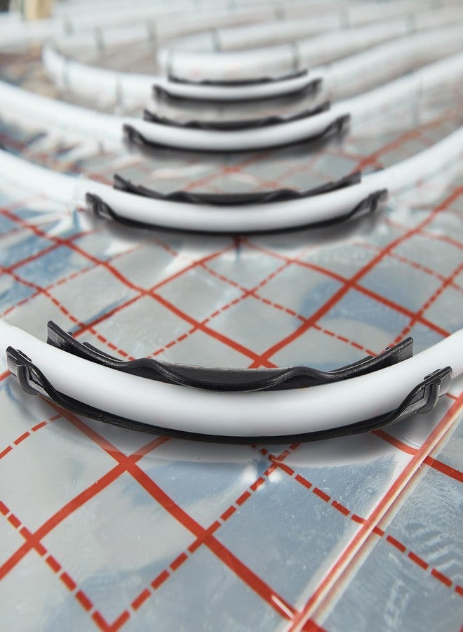 Pushglossy 50 Pcs 1/2" Pex 90 Degree Bend Support, Plastic 90 Degree Elbow Tubing Bend Support Black Pex Fittings Clamps Pipe Holder 1/2 Inch - Image 4